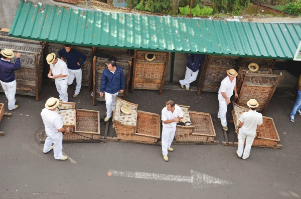 The “old-fashioned” toboggans, the most amazing transportation available The “old-fashioned” toboggans, the most amazing transportation available